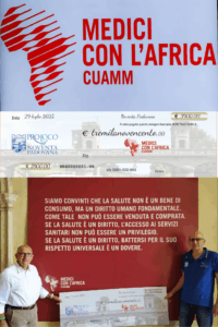 Consegna assegno CUAMM